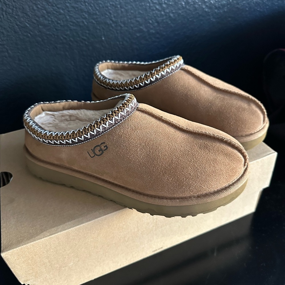 UGG chestnut slippers